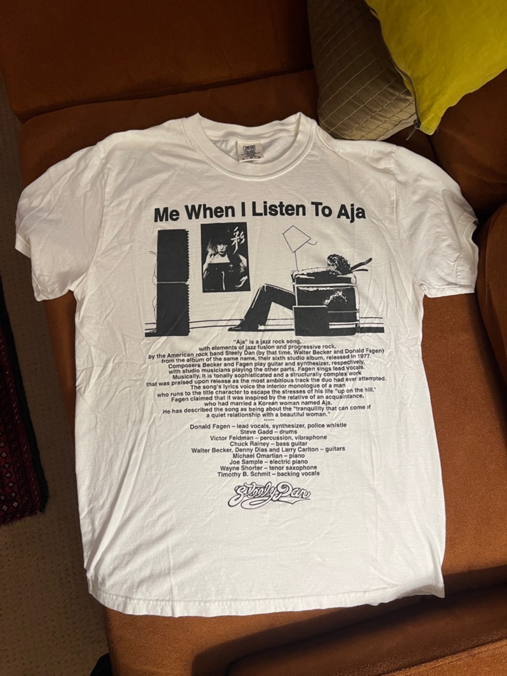 Double Wonderful Aja Steely Dan Shirt